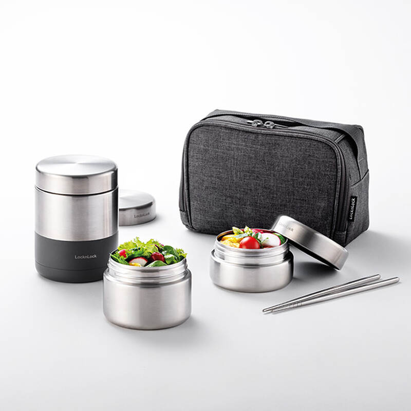 Hộp cơm giữ nhiệt bằng thép không rỉ LocknLock  - LHC8013, , large image number null